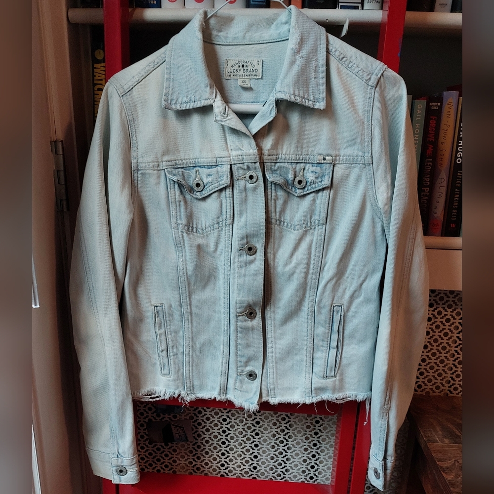 Lucky Brand Light Wash Denim Jacket